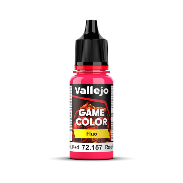 Vallejo Game Colour - Fluorescent Red 18ml - Gap Games
