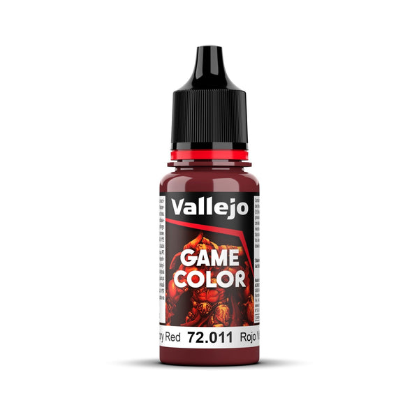 Vallejo Game Colour - Gory Red 18ml - Gap Games