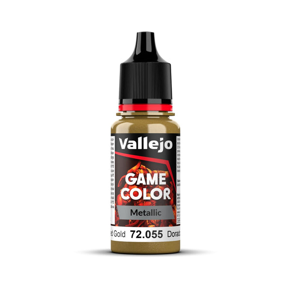 Vallejo Game Colour - Polished Gold 18ml - Gap Games