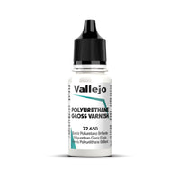 Vallejo Game Colour - Polyurethane Gloss Varnish 18ml - Gap Games