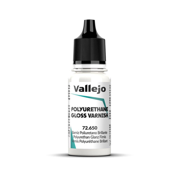 Vallejo Game Colour - Polyurethane Gloss Varnish 18ml - Gap Games