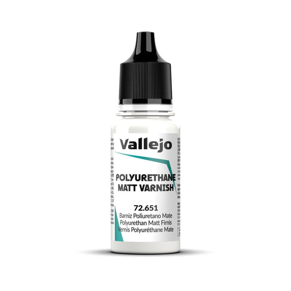 Vallejo Game Colour - Polyurethane Matt Varnish 18ml - Gap Games