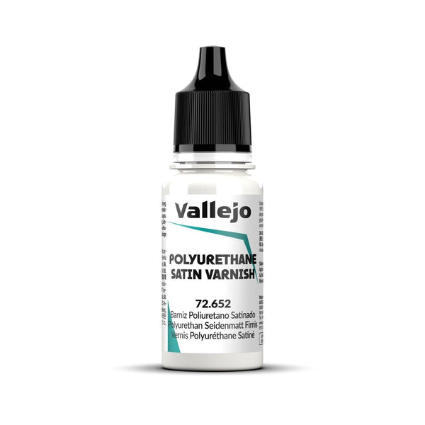 Vallejo Game Colour - Polyurethane Satin Varnish 18ml - Gap Games