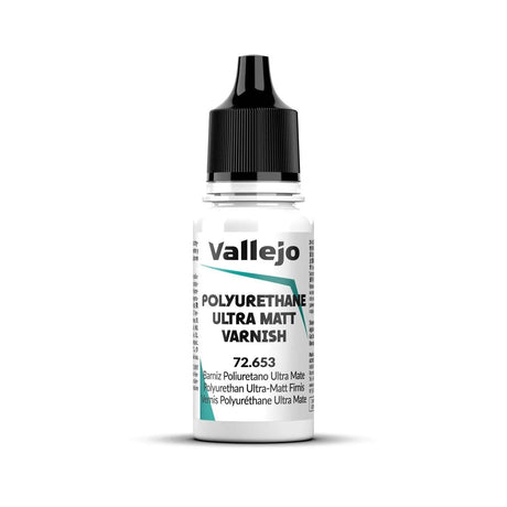 Vallejo Game Colour - Polyurethane Ultra Matt Varnish 18ml - Gap Games