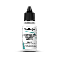 Vallejo Game Colour - Polyurethane Ultra Matt Varnish 18ml - Gap Games