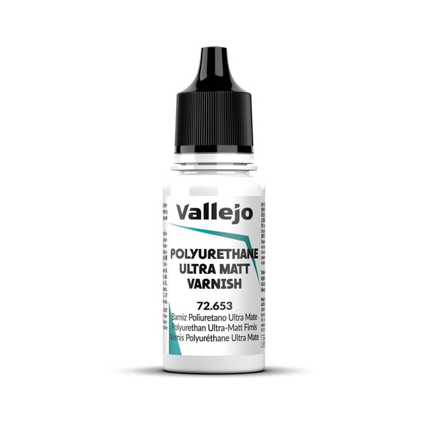 Vallejo Game Colour - Polyurethane Ultra Matt Varnish 18ml - Gap Games