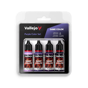 Vallejo Game Colour - Purple Color Set - Gap Games