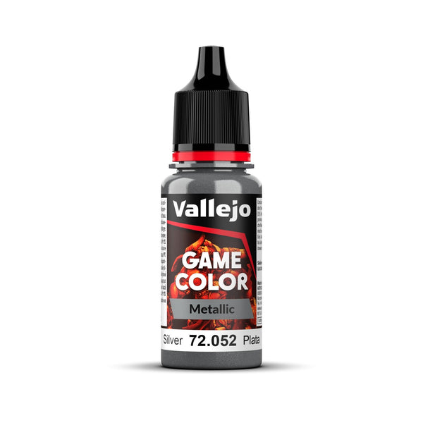 Vallejo Game Colour - Silver 18ml - Gap Games