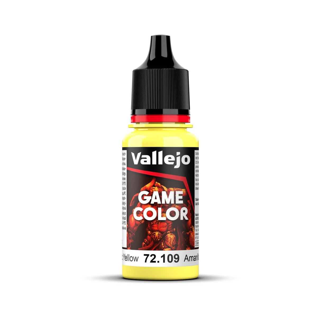 Vallejo Game Colour - Toxic Yellow 18ml - Gap Games