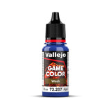 Vallejo Game Colour Wash - Blue 18ml - Gap Games