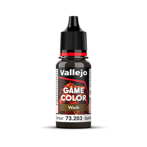 Vallejo Game Colour Wash - Umber 18ml - Gap Games