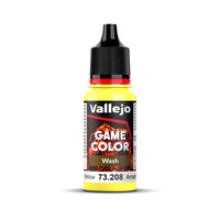 Vallejo Game Colour Wash - Yellow 18ml - Gap Games
