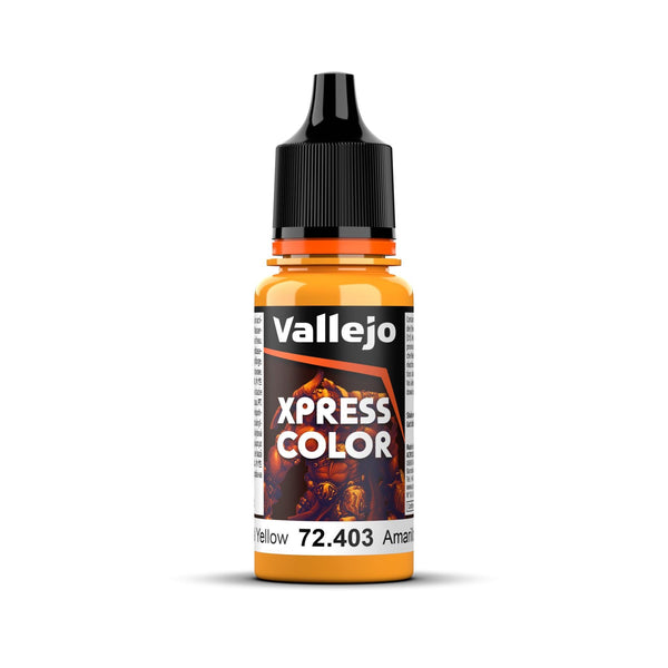 Vallejo Game Colour - Xpress Colour - Imperial Yellow 18ml - Gap Games
