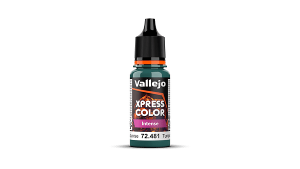 Vallejo Game Colour - Xpress Colour - Intense Heretic Turquoise 18 ml - Gap Games