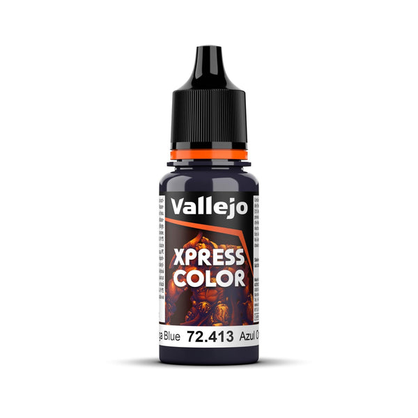 Vallejo Game Colour - Xpress Colour - Omega Blue 18ml - Gap Games