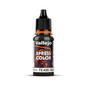 Vallejo Game Colour - Xpress Colour - Wasteland Brown 18ml - Gap Games