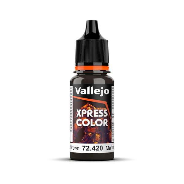 Vallejo Game Colour - Xpress Colour - Wasteland Brown 18ml - Gap Games