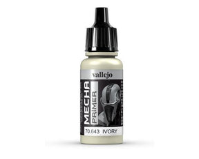 Vallejo Mecha Colour - Ivory Primer 17ml - Gap Games
