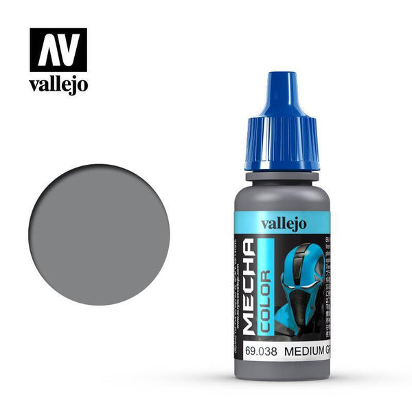 Vallejo Mecha Colour - Medium Grey 17ml - Gap Games