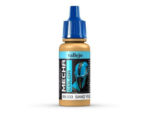 Vallejo Mecha Colour - Sand Yellow 17ml - Gap Games