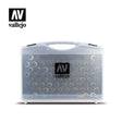 Vallejo Model Air - 72 Basic colours set + Brushes Plastic Case - Gap Games