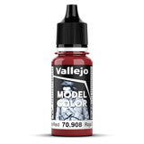 Vallejo Model Colour #032 - Vermilion - 18 ml Matt Acrylic Paint - Gap Games