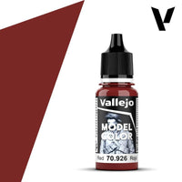 Vallejo Model Colour #034 - Red - 18 ml Matt Acrylic Paint - Gap Games