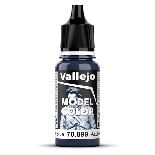 Vallejo Model Colour #057 - Dark Prussian Blue - 18 ml Matt Acrylic Paint - Gap Games