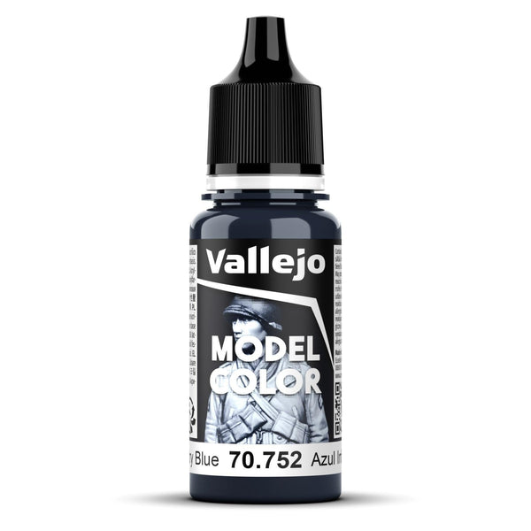 Vallejo Model Colour #063 - Infantry Blue - 18 ml Matt Acrylic Paint - Gap Games