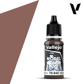 Vallejo Model Colour #153 - Saddle Brown - 18 ml Matt Acrylic Paint - Gap Games