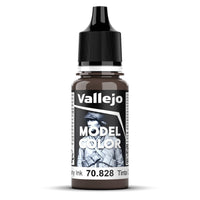 Vallejo Model Colour #193 - Mahogany Ink - 18 ml Transparent Acrylic Paint - Gap Games