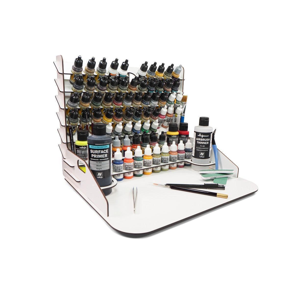 Vallejo Paint Display and Work Station with Vertical Storage 40 x 30 cm ...