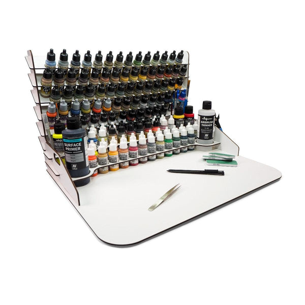 Vallejo Paint Display and Work Station with Vertical Storage 50 x 37 cm - Gap Games