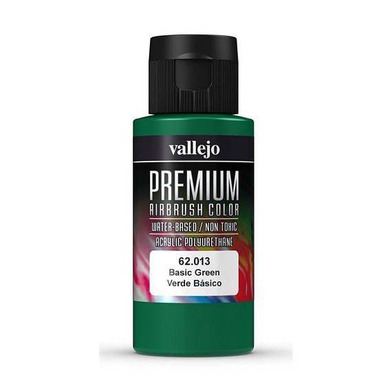 Vallejo Premium Colour - Basic Green 60 ml - Gap Games