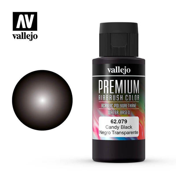 Vallejo Premium Colour - Candy Black 60 ml - Gap Games