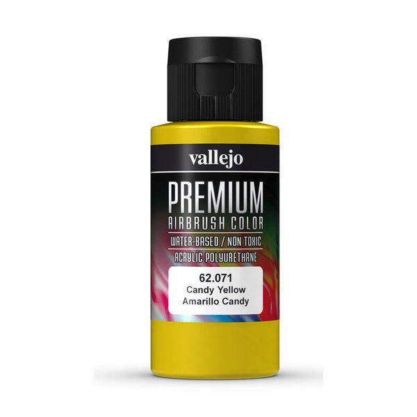 Vallejo Premium Colour - Candy Yellow 60 ml - Gap Games