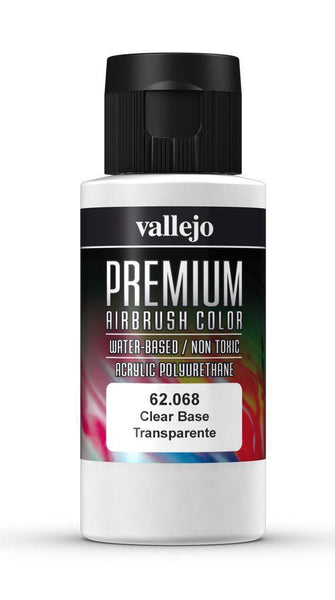 Vallejo Premium Colour - Clear Base 60 ml - Gap Games
