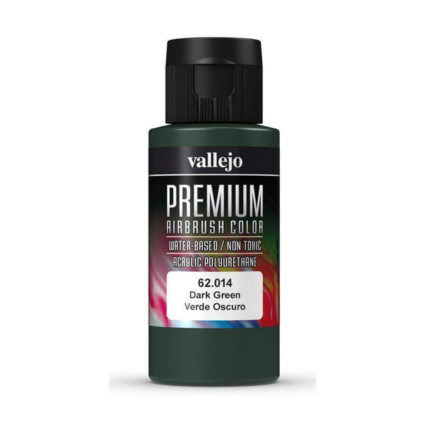 Vallejo Premium Colour - Dark Green 60 ml - Gap Games