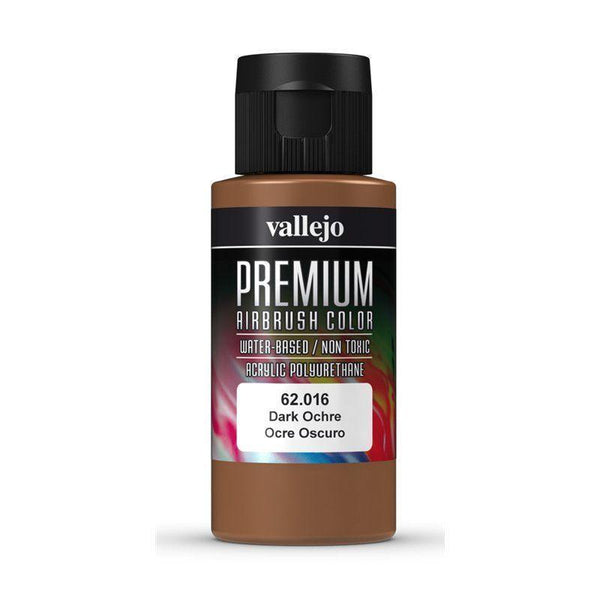 Vallejo Premium Colour - Dark Ochre 60 ml - Gap Games