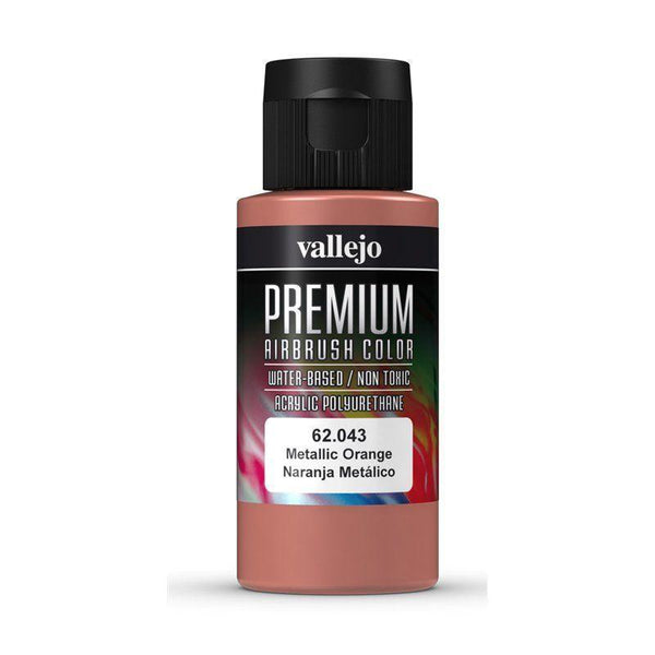 Vallejo Premium Colour - Metallic Orange 60 ml - Gap Games