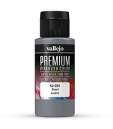 Vallejo Premium Colour - Steel 60 ml - Gap Games