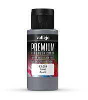 Vallejo Premium Colour - Steel 60 ml - Gap Games