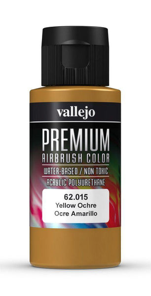 Vallejo Premium Colour - Yellow Ochre 60 ml - Gap Games