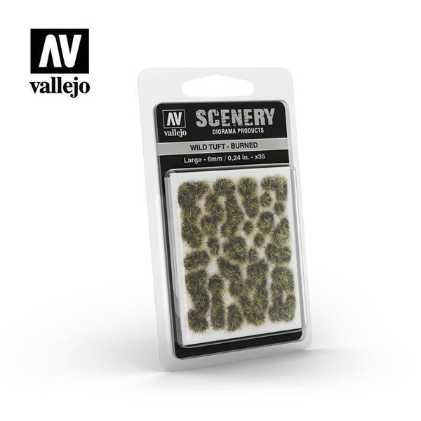 Vallejo Scenery SC414 6mm Wild Tuft - Burned - Gap Games