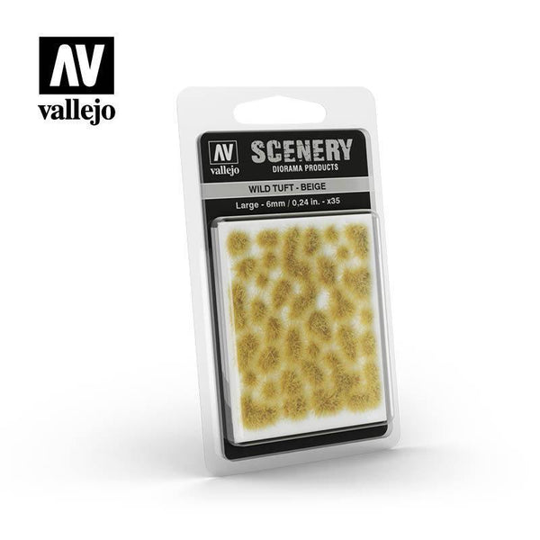 Vallejo Scenery SC420 6mm Wild Tuft - Beige - Gap Games
