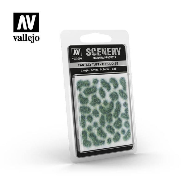 Vallejo Scenery SC432 6mm Fantasy Tuft - Turquoise - Gap Games