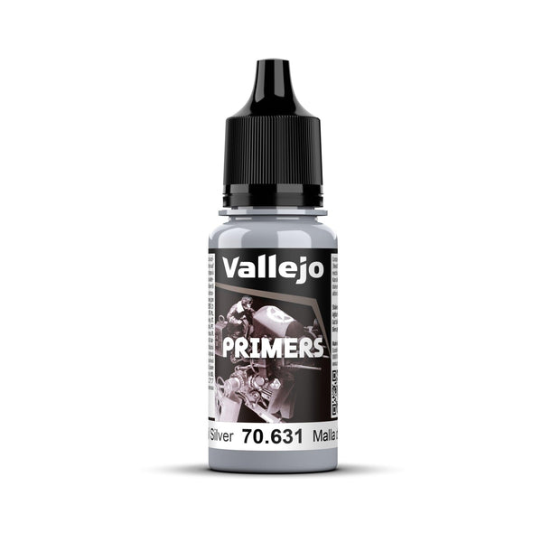 Vallejo Surface Primer - Chainmail Silver 18ml - Gap Games