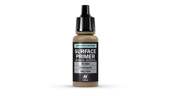 Vallejo Surface Primer - German Dark Yellow 17 ml - Gap Games