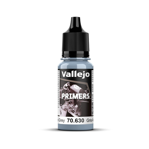 Vallejo Surface Primer - Steel Grey 18ml - Gap Games