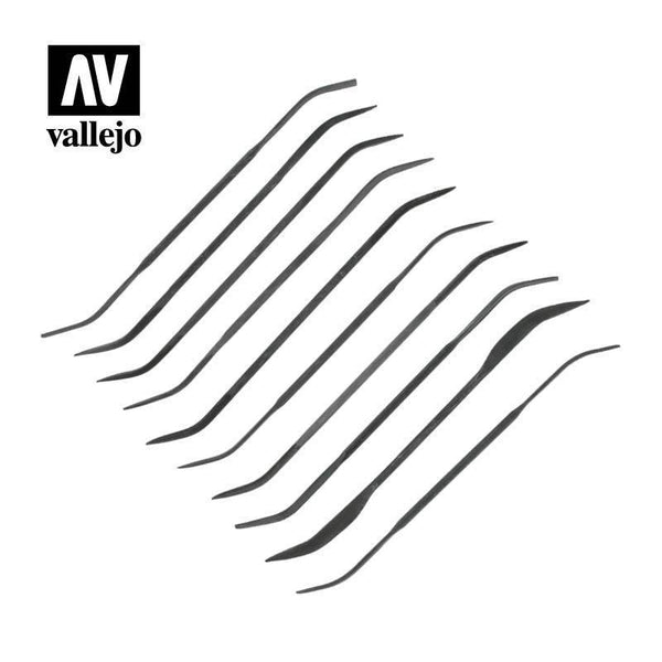 Vallejo T03003 Tools Budget riffler file set (10) - Gap Games
